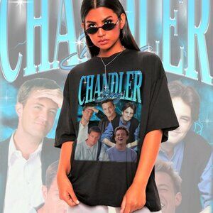 Retro Chandler Bing Friends TV Show Fan Gift Graphic Comedy T-shirt79